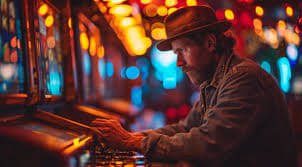 Tampilan antarmuka mobile pt.togel menunjukkan panel taruhan Lucky Twins dengan opsi Player, Banker, dan Tie